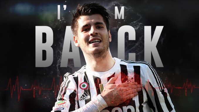 Morata ritorno alla Juve